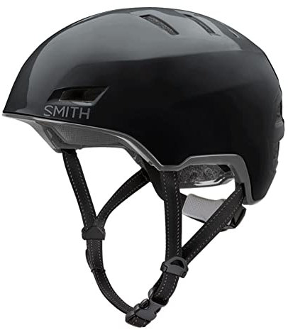Smith Fahrradhelm Express, Farbe:Black Cement, Größe:L