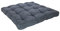 Meerweh Boxkissen Loungekissen, 95x95x12 cm, Cordstoff, flauschig, blaugrau, 2er Set