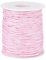 Givenny 91,4 m de fil de coton ciré pour perles 1 mm de diamètre, pour macramé, travaux manuels, couture, pour la fabrication de bijoux (rose)