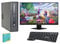 Complete set of 21.5 inches Monitor and HP 800G1 Quad Core i5-4570 8GB 256GB SSD WiFi Windows 10 64-Bit Desktop PC (Renewed)
