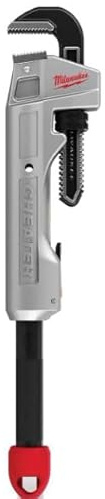 Milwaukee Electric - Cheater Aluminum Adaptable Pipe Wrench