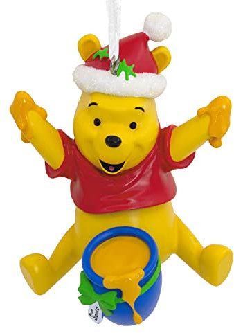 Hallmark Disney Santa Winnie Puuh mit Honigtopf Weihnachtsdekoration
