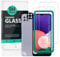 Ibywind 2 Pièce Verre Trempé pour Samsung Galaxy A22 5G 6.6,avec Caméra Arrière Protecteur,Protection arrière Effet Fibre de Carbone