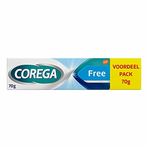 Corega Free Crema adhesiva para prótesis dentales 70 g