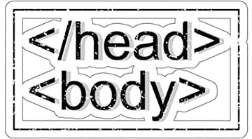 Teegarb Letter Blanket Sticker Decal Humorous Geeky Developers Web Designing Mockery Pun Sayings Funny Computer Technicians Codes Statements Gag 4 × 4 / White