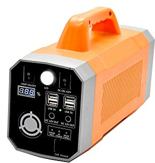 WILLQ Tragbares Kraftwerk 500 W Solargenerator mit USB-Anschluss Wechselstromsteckdose Lithium-Batterie Home Backup-Batterie LiFePO4-Batterie für Notstrom