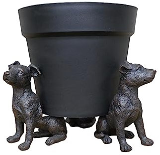 Gifts Direct 2 U Plant Pot Feet Dog Animal Flower Garden Stand Risers Support Pack of 3