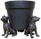Gifts Direct 2 U Plant Pot Feet Dog Animal Flower Garden Stand Risers Support Pack of 3