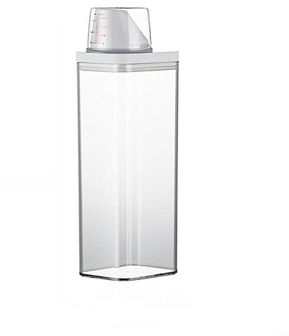 Waschpulver Aufbewahrungsbox 1900 ML Waschpulver Dosierer Mit Waschmittel Dosierhilfe, Leere Flaschen, Behälter, Seife, Waschmittel, Aufbewahrungsbox Für Weichspüler