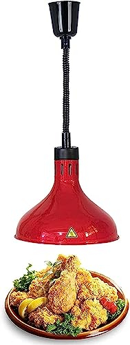 Lampada riscaldante for alimenti, scaldavivande for catering Lampada riscaldante for alimenti Lampada riscaldante telescopica Lampada scaldavivande a infrarossi, lunghezza telescopica-60-180 cm (Colo