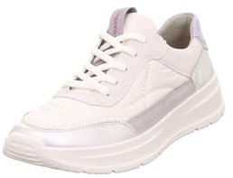 Legero Damen Sprinter Sneaker, Weiß 1000, 41 EU