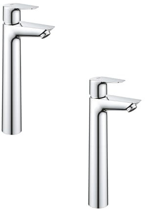 GROHE Mitigeur vasque Start Edge taille XL Chromé x2