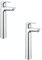 GROHE Mitigeur vasque Start Edge taille XL Chromé x2