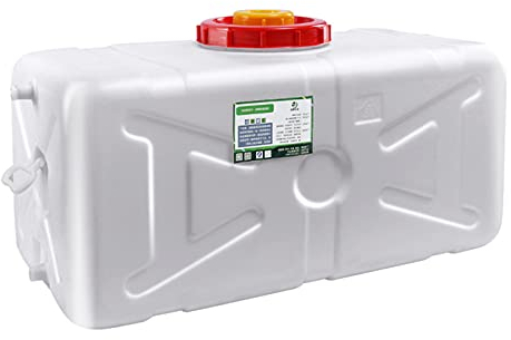 Rete Mimeti Portátil 30 litros Depósito De Agua con Grifo,Contenedor De Almacenamiento De Agua De Plástico Grueso,Cubeta De Almacenamiento Portátil Portátil For Exteriores,Rectangular