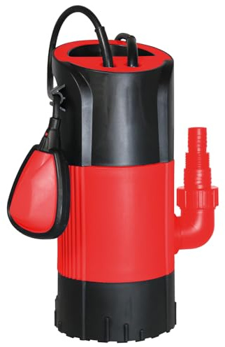 Valex ESP751/3H Elettropompa Sommergibile 750W per Acque Chiare e Torbide, Portata 13.500 l/h, Aspirazione Regolabile 1/8/35 mm, Immersione Max 7 m, Prevalenza 8 m
