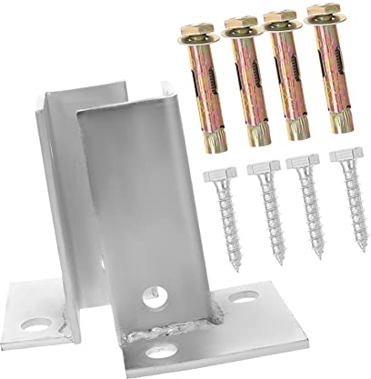 FVGXHCS Angle code, 2pcs Hinge Foot Handrail Bracelet Codes Base Multifunctional Post Corner Fixed Screws Wood with Leg Accessories Cover Plate Fixing Pillar Anticorrosive Hardware Brackets