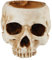 Sosoport Totenkopf-Blumentopf, Kunstharz, Totenkopf-Blumentopf, Halloween-Dekorationen für Zuhause, Büro, Schreibtisch