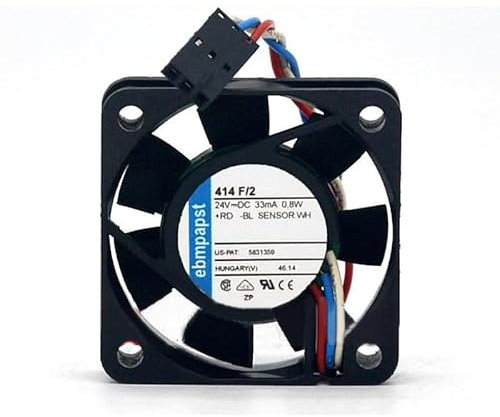 Papst 414F/2 4CM 24V 0.8W 4010 Axial Flow Cooling Fan