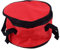 Dsacxixai Porta casseruola termica rotonda per torta termica isolata, borsa per il pranzo in tessuto per il trasporto di cibi caldi o freddi (Red)