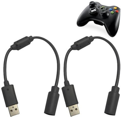 SingHao 2 cables USB para Xbox, transmisión rápida de datos U/SB Breakaway, cable adaptador de cable USB de repuesto, cable de repuesto para dongle rompible