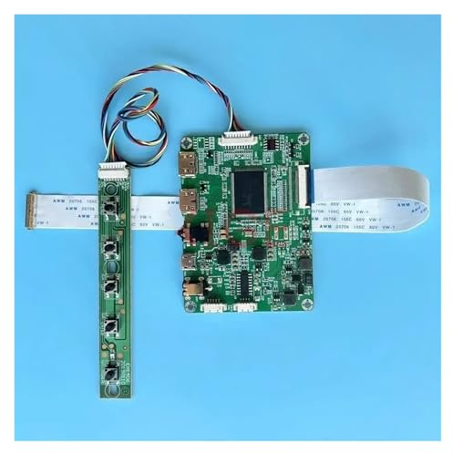 Kompatibel for N173FGE-E13 N173FGE-E23 Micro USB EDP 30-Pin 1600x900 Laptop-Display 2Mini-HDMI 17,3 Zoll Controller Driver Board DIY Kit(For N173FGE-E23)