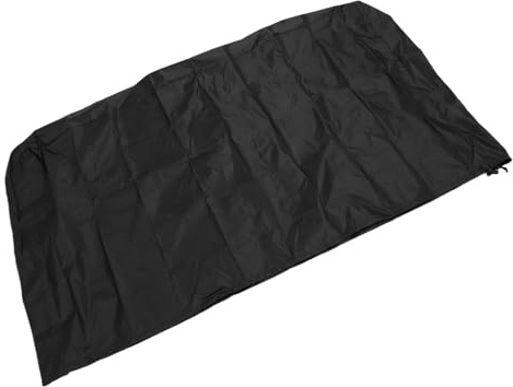 Aramox Outdoor TV Stand Cover, 210D Oxford Cloth, Weatherproof Protection for Patio, Snug Fit with Elastic Band (Small)