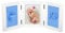 BabyIn Deluxe Casting Keepsake Kit für Baby Handprint oder Footprint mit Qualität Holzrahmen