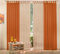 Gardinen Set, 2 x Schlaufenschal Voile, transparent, 245x140, Terrakotta, 2 x Schlaufenschal Voile, transparent, 245x140, Sand, 6100061000