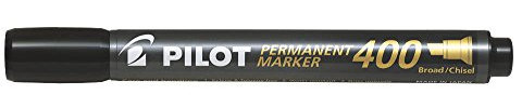 Pilot 400 B Pen Permanent Marker- Black