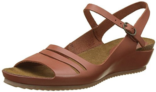 Kickers TOKIMAS, Sandales Bout Ouvert Femme, Marron (Camel), 36 EU (3)