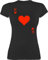 Shirt Damen - & Fasching - Herz König Spielkarte I King Queen Kartenspiel Karneval Herzkönig Spielkarte Herzkönig Karte I Poker King of Hearts - XL - Schwarz - partnershirts pärchen