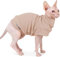 Hund Pullover - weiche und warm T-Shirt Hunde Frühling Kleidung Mantel Katzenpullover für mittelgroße Hunde L Beige