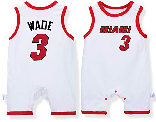 Baby-Basketballuniform, ärmellose Weste, 0-15 Monate Baumwolle James Lakers Overall,Red+White-1,73cm