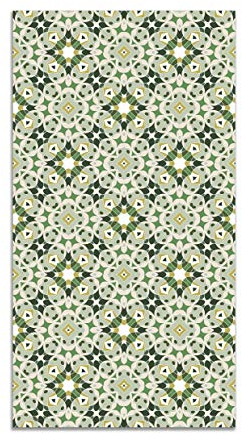 Panorama Alfombra Vinílica Cocina Baño - Varios Tamaños - (Hidráulica Tipo Oriental Verde 40x80 cm)