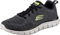 Skechers Men's Track Front Runner Lace-up Sneaker Oxford, Grey Grau Ccbk, 9.5 UK