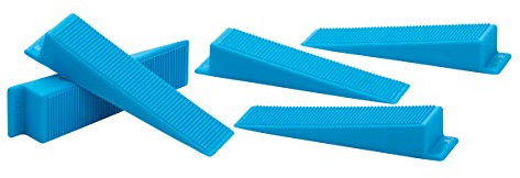 OX Pro Tile Level System Wedge & Spacer - Wedges Bag of 100, Blue