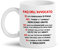Gattablu Tazza mug 11 oz FAQ Avvocato! Idea Regalo Divertente Laurea in Legge, giurisprudenza!