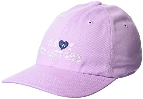 adidas Sombrero de golf est ndar CART para ni a, Bliss Lila, OSFW