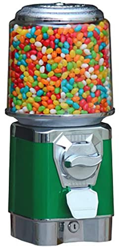 MVS Wholesale Deluxe Retro Commercial Grade (GREEN) GV18 20p Coin Operated Sweet Vending Machine With Easy Access Cash Tray, Ideal for Birthday/Xmas gift Or Man Cave.