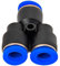Y Stück Verteiler für 12mm PU Schlauch - Steck Verbinder Pneumatik Fitting Druckluft