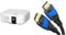 Epson EH-TW6150 4K PRO-UHD 2,800 lumen Projector & HDMI Cable 4K – 5m – with A.I.S Shielding – Designed in Germany (supports all HDMI devices like PS5)