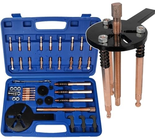 SEEKSELF Ensemble d'Extracteur de Roulement 36 en 1, Kit de Séparateur d'Extracteur de Roulement Intérieur, Outil de Démontage de Roulement, Extracteur d'Engrenage, Bleu