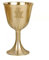 MOLKASIA Ritual Cup Kelch, vergoldetes Messing, Geschirr, Zeremonie, Wahrsagung, astrologisches Werkzeug