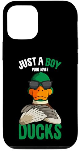 Just a Boy who loves Ducks Kids Case for iPhone 12/12 Pro