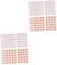 VILLCASE 2sets Album-eckaufkleber Foto Eckschutz Sofortige Fotoecken Fotomontageecken Scrapbook-Ecken Foto-sammelalbum Eckbildhalter Fotoecke Selber Machen Fotoalben Papier 10blätter*2