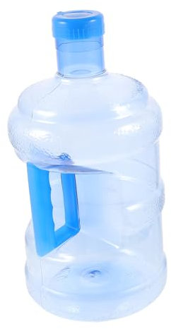 DINHEAROM Agua Mineral Garrafas Botella De Agua Mineral con Tapa Giratoria y Asa