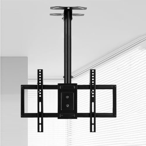 tv mounthang Smart tv Mount for 45-80 Inch TV Swivel and Tilting Bracket Adjustable Height Ceiling TV Mount Full Motion TV Ceiling Mount Metal Expansion,One Color-500 100