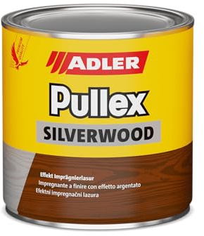 ADLER Pullex Silverwood Altgrau Effekt Holzlasur für außen lasierend 20 l
