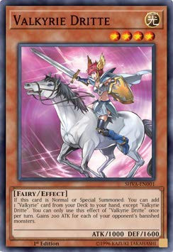 Yu-Gi-Oh! - Valkyrie Dritte - SHVA-EN001 - Super Rare - 1. Auflage - Schatten in Walhalla