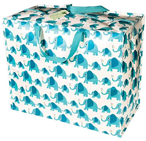 LS-LebenStil XXL Jumbo Bag Elefant 55x48x28cm recycled Allzweck-Tasche Riesentasche Shopper